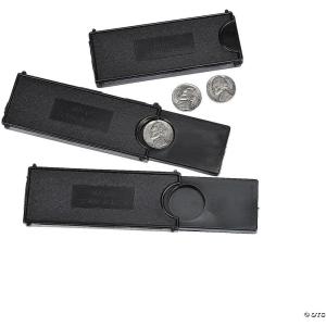 Fun Express Magic Coin Tricks (Set of 12) Magic Party Supplies and Novelty Toys