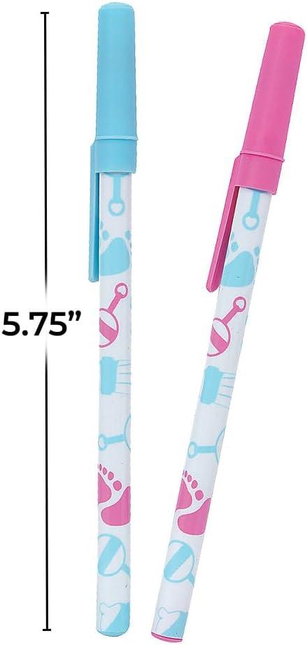imageFun Express BABY SHOWER STICK PEN Stationery 24 Pieces
