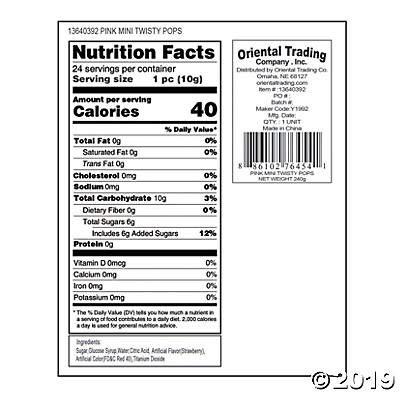 imagePink Mini Twisty Lollipops Unicorn Horn Party Candy Gender reveal Girls Baby Shower Nostalgic Candy Suckers 24 Pieces Individually Wrapped Pink