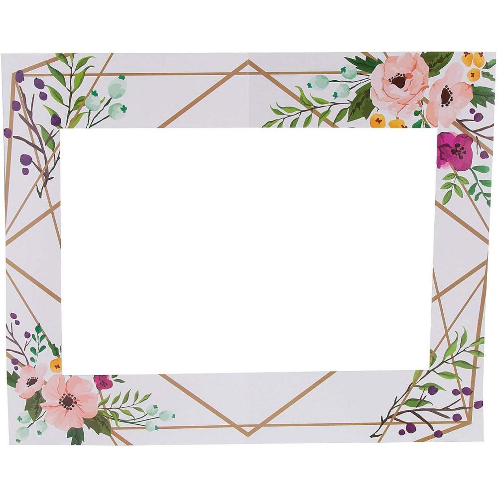 imageFun Express Large Standin Photo Prop Frame  EyeCatching Party Decor for Weddings Birthdays Bridal Showers ampamp Special Events  Perfect for Photos Backdrops ampamp Creating Lasting Memories  1 Piece