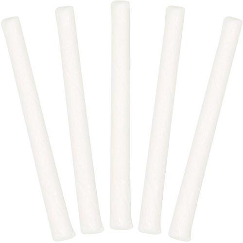 imageFun Express Old Fashioned Candy Sticks  Light Blue Hard Candy Individually Wrapped Bulk Pack 80 Nostalgic Candy Sticks for Buffet Baby Shower ampamp Wedding Reception Party FavorsWhite
