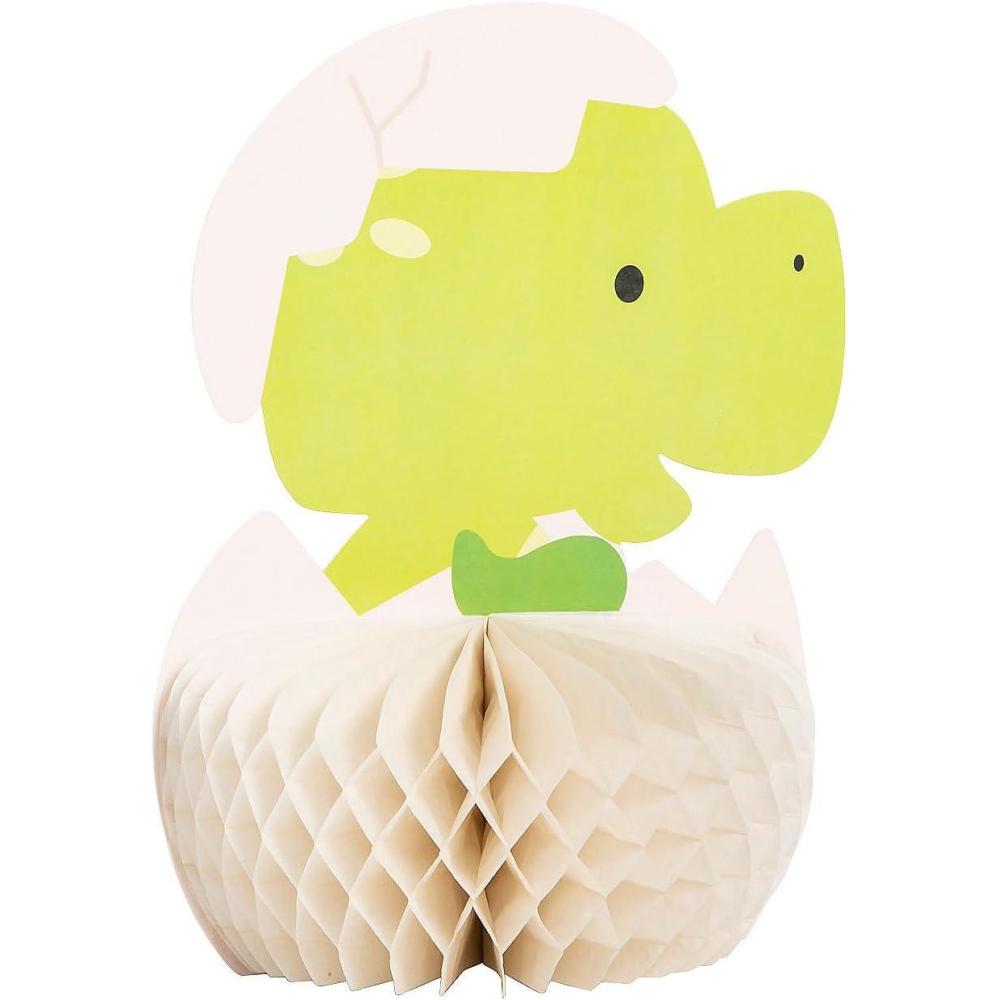 imageLittle Baby Dino Honeycomb Centerpieces 3 Pieces