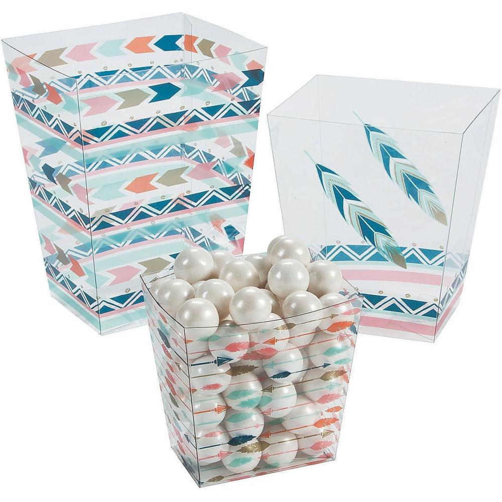 imageTRIBAL BABY CANDY CONTAINERS Party Supplies 6 Pieces