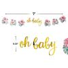 Fun Express Elevated Luau Baby Shower Ready-to-Hang Garland. 7 Ft