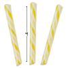 Fun Express Old Fashioned Candy Sticks – Light Blue Hard Candy Individually Wrapped Bulk Pack 80 Nostalgic Candy Sticks for Buffet, Baby Shower & Wedding Reception Party Favors(Yellow)