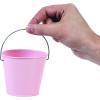 Fun Express Pastel Pink Tinplate Pails (1 Dozen) Baby Shower, Favors, Party Supplies & Decor