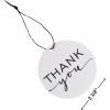 Fun Express Simple Thank You Favor Tags – Charming Party Favor Tags for Weddings Birthdays Baby Showers Bridal Showers Receptions & Special Occasions – Perfect for Gifts Treats Decorations – 24 Pieces