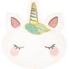 Talking Tables We Heart Unicorns Face-Shaped Paper Dinner Plates – 9″ (Pack of 8) – Perfect for Kids’ Birthday Parties, Baby Showers, and More