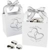 Fun Express – Two Hearts Wedding Favor Gift Basket dz for Wedding – Party Supplies – Containers & Boxes – Misc Containers & Boxes – 12 Pieces