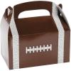 Fun Express Football Shaped Treat Boxes for Birthday and Sports Party Supplies – 12 Pieces