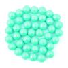 Fun Express Large 1 Inch Gumballs, Shimmer and Solid Colors, For Gumball Machines, Weddings, Receptions, Birthday Parties and Candy Buffet Tables – White(Light Blue)