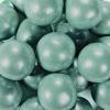 Fun Express Large 1 Inch Gumballs, Shimmer and Solid Colors, For Gumball Machines, Weddings, Receptions, Birthday Parties and Candy Buffet Tables – White(Silver)