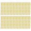Fun Express Old Fashioned Candy Sticks – Light Blue Hard Candy Individually Wrapped Bulk Pack 80 Nostalgic Candy Sticks for Buffet, Baby Shower & Wedding Reception Party Favors(Yellow)