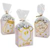 Pink 36 Pieces Baby Shower Treat Container Kit – Makes 12