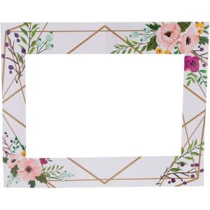 Fun Express Large Stand-in Photo Prop Frame – Eye-Catching Party Decor for Weddings Birthdays Bridal Showers & Special Events – Perfect for Photos Backdrops & Creating Lasting Memories – 1 Piece