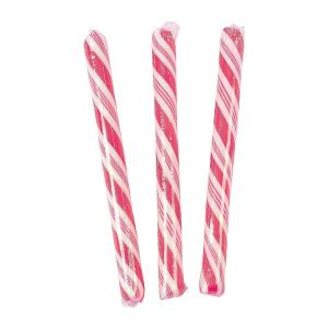 Fun Express Old Fashioned Candy Sticks – Light Blue Hard Candy Individually Wrapped Bulk Pack 80 Nostalgic Candy Sticks for Buffet, Baby Shower & Wedding Reception Party Favors(Hot Pink)