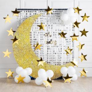 Starry Night Baby Shower Decorating Kit 75 Pieces