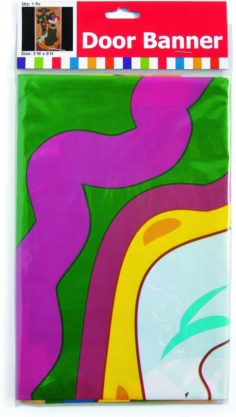 imageFiesta Couple Photo Booth Door Banner for Cinco de Mayo 6 feet tall Party Decor Fiesta