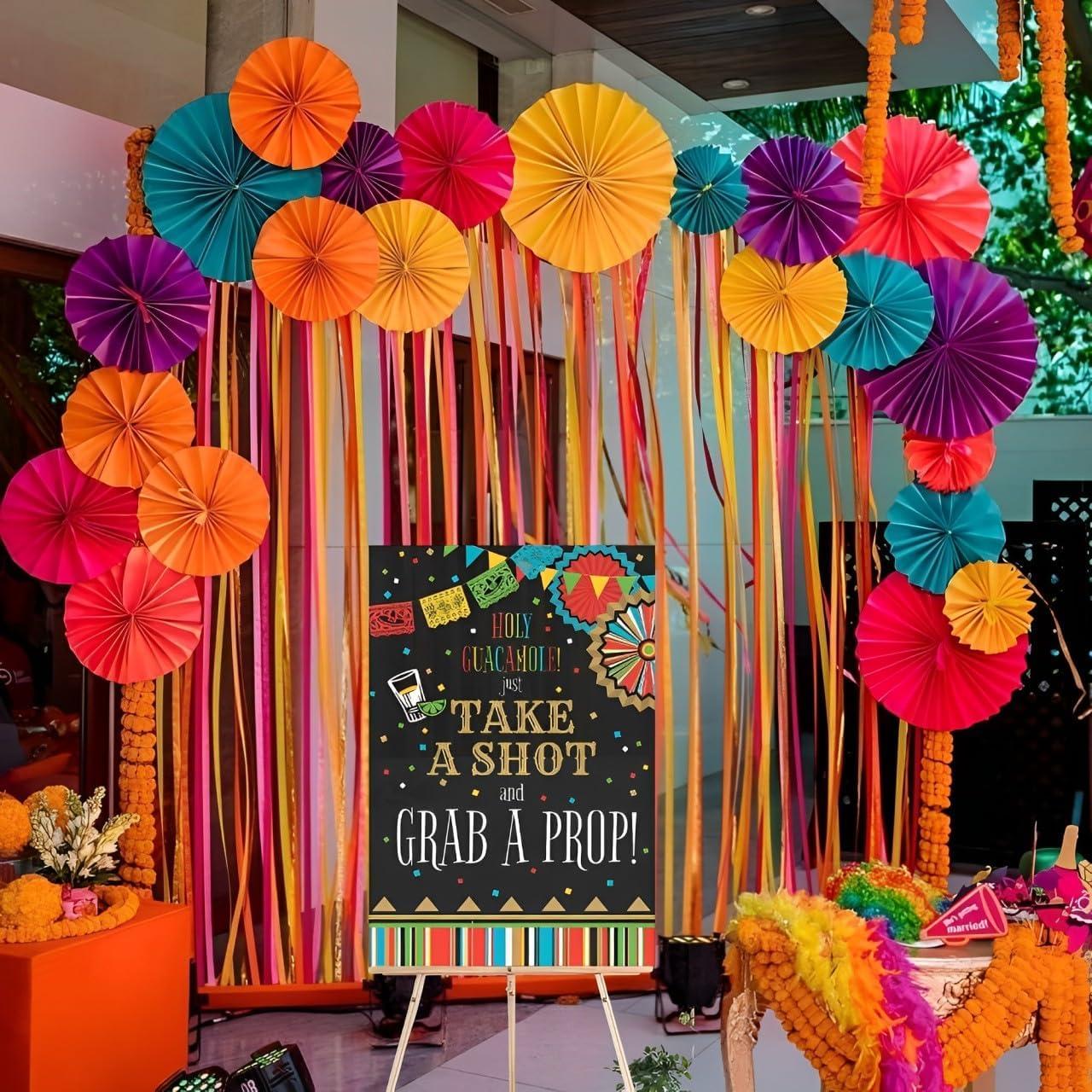 imageFun Express Fiesta Photo Sign Take A Shot Grab Prop for Cinco de Mayo Party Decor General Decor Misc General Decor Cinco de Mayo 1 Piece