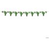 Fun Express Cactus Party Garland, 7 feet Long Fiesta and Cinco de Mayo Hanging Party Decor – VBS Vacation Bible School Supplies/Decor