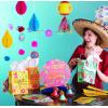 Fun Express Fiesta Muchas Gracias Gift Bags (set of 12) Cinco De Mayo Party Gift Bags Supplies