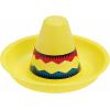 Fun Express Mini Plastic Sombrero Hats – Set of 12 – Cinco de Mayo Fiesta Party Decor and Supplies
