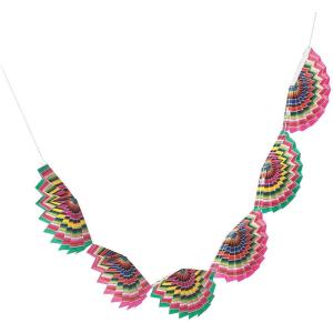Fun Express – Fiesta Serape Bunting Garland for Cinco de Mayo – Party Decor – Hanging Decor – Misc Hanging Decor – Cinco de Mayo – 1 Piece