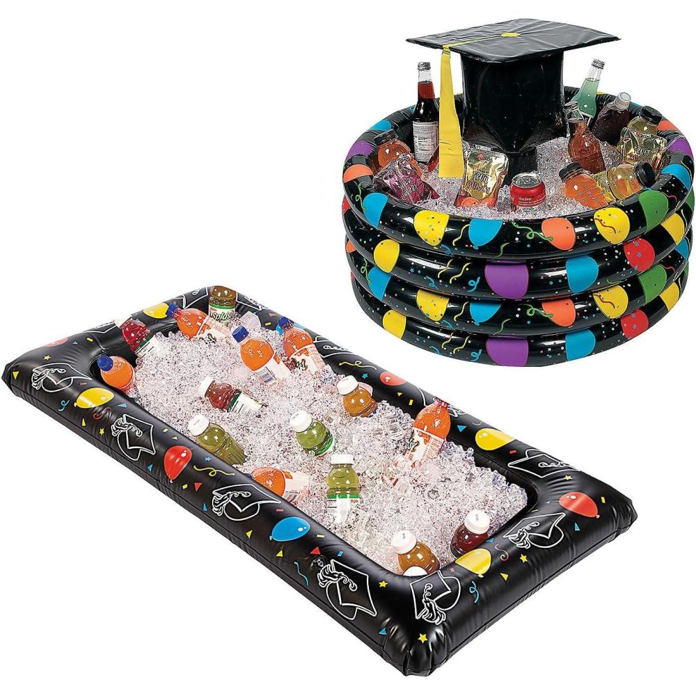 imageFun Express Graduation Inflatable Buffet ampamp Drink Coolers Kit  2 Pieces