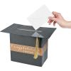 Fun Express – Congrats Grad Burgundy Card Box for Graduation – Party Supplies – Containers & Boxes – Paper Boxes – Graduation – 1 Piece(Multicolor)