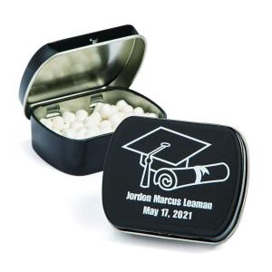 Personalized Graduation Mint Tins – Edibles – 24 Pieces
