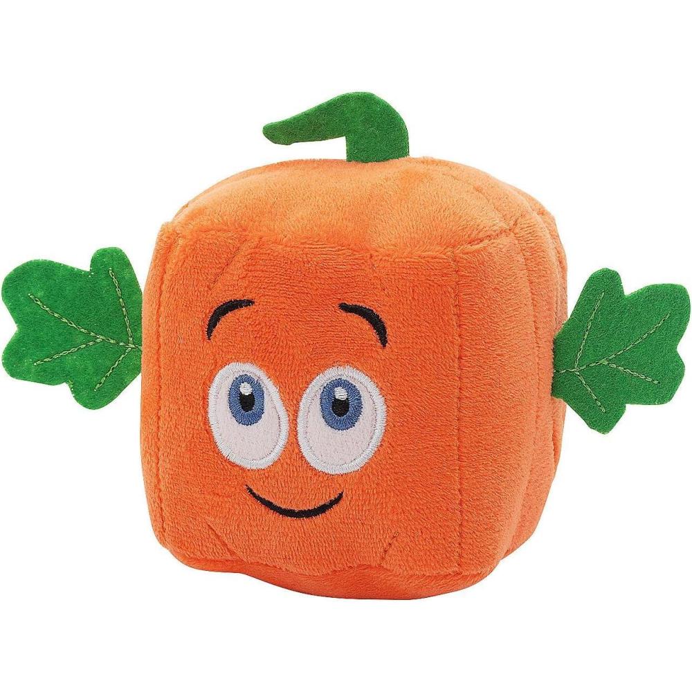 imageFun Express 6 12quot x 4quot Stuffed Spookley The Square Pumpkin Toys  12 Pieces