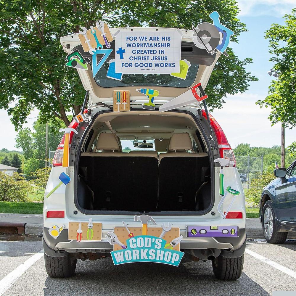 imageFun Express Full Update PARTY SUPPLIES Value Gods Workshop TrunkorTreat Decorating Kit