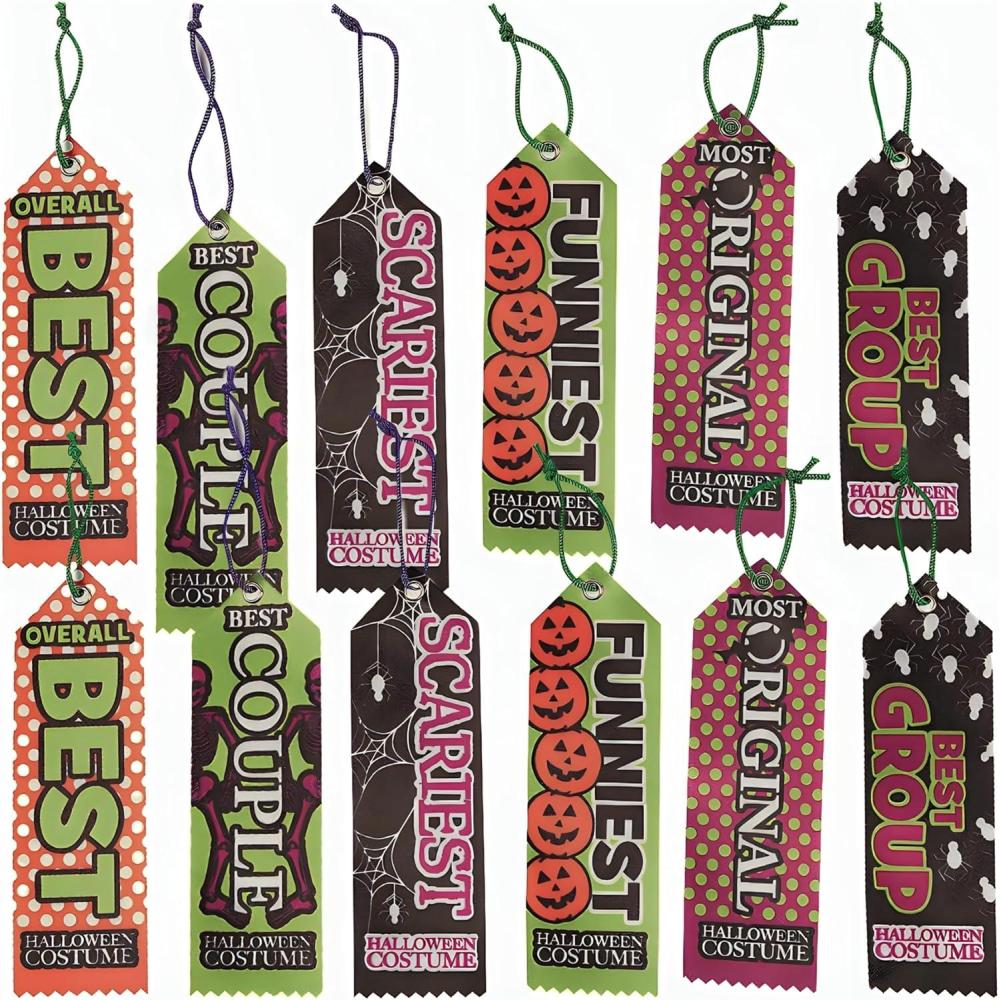 imageFun Express Halloween Party Costume Contest Award Prize Ribbons  12 Pieces