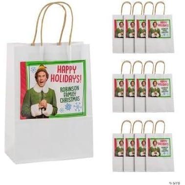 imageFun Express Personalized Religious TrunkorTreat Bags with Cutout Handles Bulk 48 Pieces