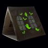 Fun Express Glow-in-The-Dark Halloween Haunted House Sleepover Tent