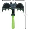 Fun Express Multicolor 6.75″ Bat Wing Clappers – Fun Party Toys for Kids – Perfect for Halloween, Celebrations, and Events – Pack of 12