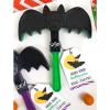 Fun Express Multicolor 6.75″ Bat Wing Clappers – Fun Party Toys for Kids – Perfect for Halloween, Celebrations, and Events – Pack of 12