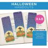 Pumpkin Prayer Bookmarks (Bulk Set of 48) Christian Halloween Supplies