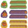 Christian Pumpkin Drawstring Goody Bags for Halloween – Party Supplies – 72 Pieces