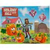 Fun Express Spookley the Square Pumpkin Holiday Hill Farm Sticker Scenes – 12 Pieces