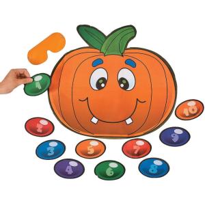 Fun Express Halloween Game Pin The Nose On The Pumpkin (up to 10 Players)