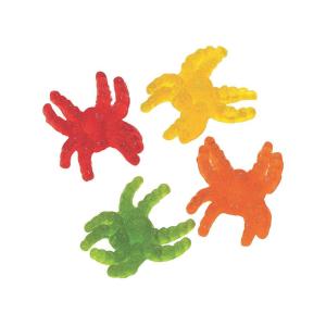 Gummy Tarantula Spider Candy for Halloween – 46 Individually Wrapped Pieces