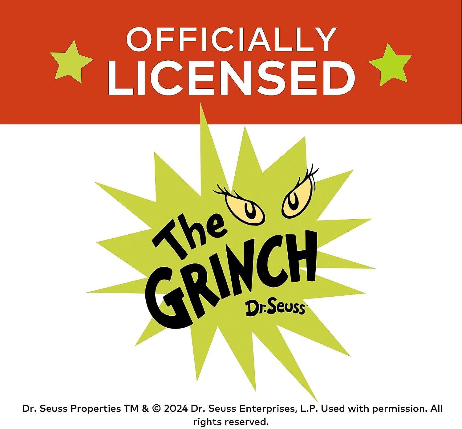 imageFun Express Color Your Own Dr Seuss The Grinch Headbands 12 Pack  Christmas Party Crafts for Kids  DIY Holiday Activities ampamp Birthday Decorations  Cardstock Design with Adjustable Band