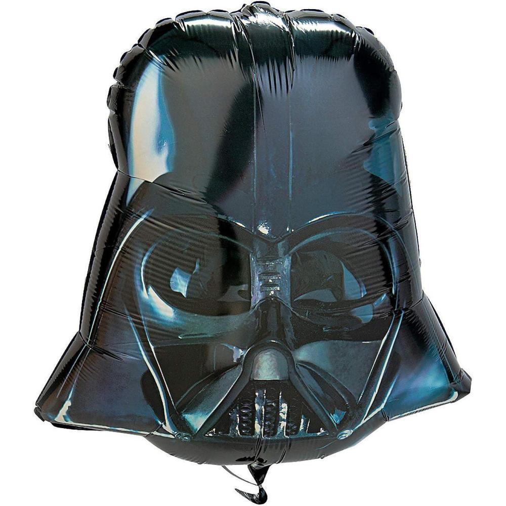 image25quot Darth Vader Mylar Balloon for Birthday  Party Supplies  Licensed Tableware  1 Piece