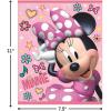 Pink Disney’s Minnie Mouse Plastic Loot Bags – 7.5″ x 11″ (Pack of 8) – Perfect for Kids’ Birthday Parties, Minnie Mouse-Themed Events, Classroom Celebrations and More