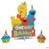 Fun Express 3 3/4″ – 12″ Sesame Street sup One-derful Birthday Party Tabletop Centerpiece Set – 3 Pieces