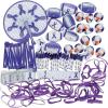 Fun Express Purple Awareness Ribbon Assortment – Purple Ribbon for Awareness Events, Fundraisers, and Support – Set of 250 Pieces