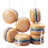 Hamburger Yo Yo Toys (Set of 12) Birthday and Burger Party Favors and Giveaways