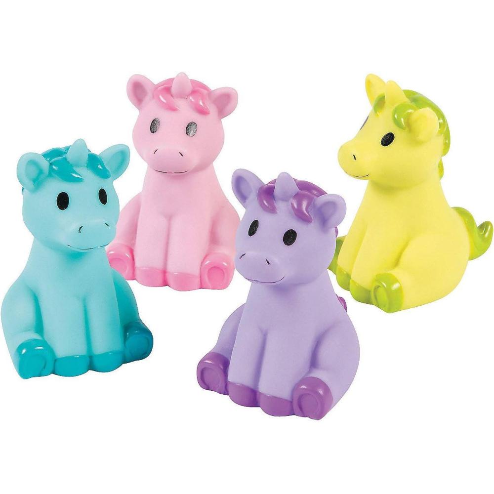 imageToy Unicorn Character Set Set of 12 Fun Party Favors Toys and Stocking Stuffers