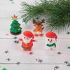 Christmas Character Erasers for Christmas – Set of 24 – Classroom Stationery Supplies and Stocking Stuffers